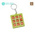 Children Strategy Game Toy Mini Logic Game Keychain Pendant for Early Learning Fun Perfect for Children's Schoolbags Backpacks Favorite Mini Handheld Game Toy. 