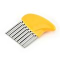 Best Offer Stainless Steel Potato Chips Making Peeler Cutter Vegetable Kitchen Knives Fruit Tool Knife Accessories Wavy Cutter ak enterprise's. 