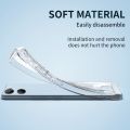 itel RS4 2024 Phone Case For itel RS4 itelRS4 R S4 RS 4 Transparent Card Holder Camera Lens Protection Fashion Shockproof Silicone Square TPU Soft Clear Casing Back Cover. 