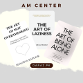 The Art of Laziness / The Art of Not Overthinking / The Art of Being ALONE 3 Books Set. 