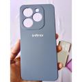 For Infinix Hot 40i - Premium Liquid Silicone Silky Soft Gel Rubber Shockproof Back Cover Case For Infinix Hot 40i. 