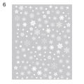 Nail Sticker Christmas Patterns Non-Fading Ultra Thin Christmas Snowflakes Nail Foil Stickers for Female. 