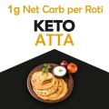 NutroActive Easy To Make Great Taste Keto Flour Pure Almond Weight Loss Keto Atta Net Carb Per Roti Extremely Low Carb Flour - 1kg. 