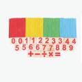 Pre-School Wooden Mathematical Intelligence Stick Early Learning Counting Toy. 