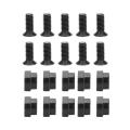 10pcs Plate Bolt Steel -Lok Screw & Nut Repl ement Set for Mlok Rail Sections. 