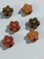 Pack of 40 gms  Beads, Brown Cute Tiny Flower Plastic Beads For DIY Jewelry Making, Jewelry, DIY, Dresses And Crafting Accessories.. 