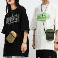 Fashion Oxford Cloth Men Handbag Mini Comfortable Shoulder Bag Waterproof Portable Messenger Bag. 
