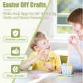 Realistic artificial eggs Fake Chicken Eggs - Real-Look Eggs for Crafts, Displays, or Poultry Use - Egg toys. 