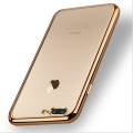For IPhone 8 Plus Case Luxury Gold Plating Soft Silicone Gel Case for IPhone 14 13 11 Pro 12 Mini X XR XS Max 7 Plus 6S 6 Cover. 