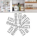 Pantry Label Stickers Waterproof Food Stickers for Kitchen Organization and Storage. 