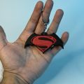 Transformers Autobot Logo Keychain | Batman Logo Keychain | Spiderman Logo Keychain | Batman vs Superman Logo Keychain | Premium Silicone Rubber Superhero Key Ring for Men, Kids, Bag Accessory, Car & Bike Keys by Trove Tastic. 