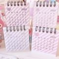 2022 Cartoon Mini Desktop Calendar Daily Schedule Table Planner Yearly Agenda Organizer Office Desktop Decoration. 