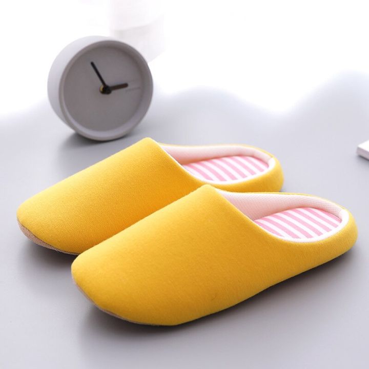 Japanese Slippers Women Indoor House Soft Cute Cotton Flip Flop Classic All-match Women Wedding Shoes Winter Warm Guest Slippers