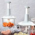 Hand chopper Vegetable chopper 1500 ML , Manual food chopper Mini Chopper. 