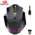 Redragon IMPACT ELITE M913 RGB Wireless Gaming Mouse Dual modes of 2.4Ghz wireless and USB-C wired mode. 