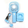 USB Rechargeable Portable Small Mini Fan for Desktop fan With 3 Adjustable Turbo Speed modes options | Durable Material, Great For Desktop , Office & Living Room. 