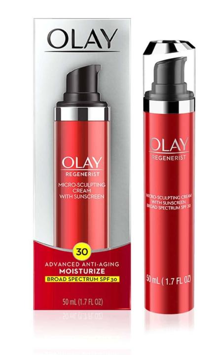 Olay Regenerist Micro-Sculpting Cream Face Moisturizer with SPF 30