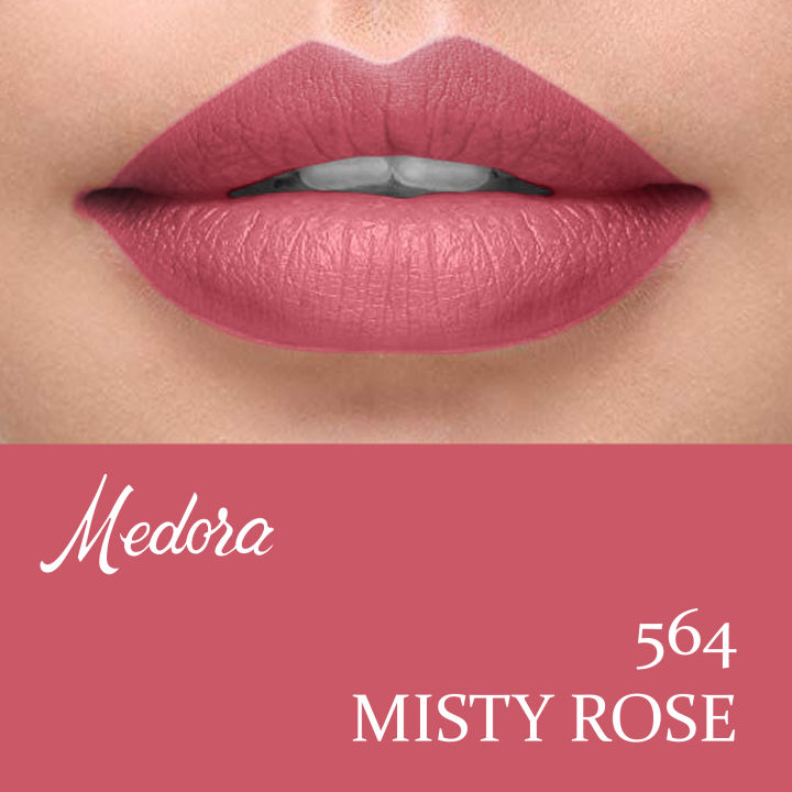MEDORA%20Matte%20Lipstick-%20564%20MISTY%20ROSE%20-%20Image%205