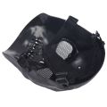 2X Airsoft Mask Skull Full Protective Mask - Black. 