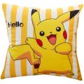 Pikachu Pillow Bedside Back Pillow Plush Waist Pillow Pillow Car Cushion Female Cute Kt Cat Pillowcase. 