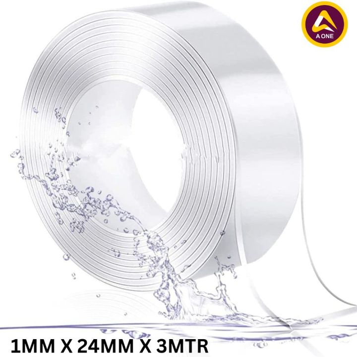 Nano tape Double Sided Adhesive Tape Heavy Duty,Extra Large Nano Double Stick Mounting Tape, Clear Wall Tape Removable DIY Poster Tape Picture Hanging Strips
