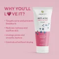 Carynt Salicylic Acid Anti Acne Face Wash - 100ml for Acne Control & Oil Regulation. 