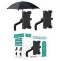 Motorcycle / Bicycle Semi-automatic Contraction Fixing Bracket Phone Holder HT-510. 