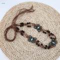 Skinny Tassel Belts, Rope Belt Women Tassel Braided Waist Belt Ladies Thin Belts Braided Dress Belt Boho Belt Fashion Woven Tassel Belt. 