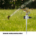 Adjustable Rotate Watering Sprinkler Garden Metal Irrigation System - Water-Saving Garden Sprinkler - Adjustable Rotating Lawn Irrigation System for Garden Yard. 
