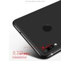 Huawei Nova 3i MATTE BLACK FLEXIBLE TPU CASE SLIM COVER - SHOCKPROOF. 