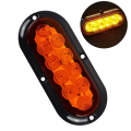 6 Inch LED Set Edge Light Tail Lights Tail Light Turn Signal Light Brake Light Car Accessories As Shown. 