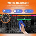 Anti Slip Keyboard Mouse Pad with Shortcut Key Patterns, Keyboard Shortcut Mouse Pad, Office/Excel/Word/PPT Shortcuts Cheat Sheet Mat, Large Gaming Mouse Pad Desk Mat. 