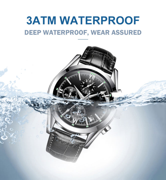 POSHI%20Luxury%20Men's%20Fashion%20Watches%2030M%20Waterproof%20Chronograph%20Sport%20Calendar%20Dial%20Leather%20Quartz%20Wirstwatch%20For%20Men%20With%20Box%20-%20Image%207