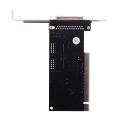 25Pin Parallel Lpt Pci To Parallel Db25 Printer Port Controller Card. 