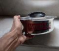 1 Piece Pot Degchi with Lid Silver Aluminum Adonized Capacity 800grams. 
