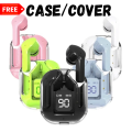 Air31 Wireless Crystal Transparent Bluetooth Earbuds with High-Quality Sound and Touch Sensor. 