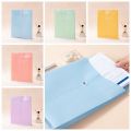 5 Color Document Organiser A4 PP File Folder Large Envelopes Archive Folder A4 File Organizer Paper Organizer Large Capacity Test Paper. 