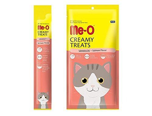 Me-O Cat Creamy Treats Salmon Flavor 4 x 15GM STICKS