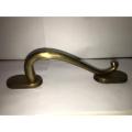 Main Door handle / pull handle plain brass. 