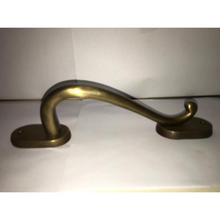 Main Door handle / pull handle plain brass