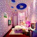100 pcs Stars Wall Art Stickers Luminous Wall Sticker for Living Room Teens Children Baby Room Nursery Decoration. 