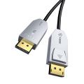 FIBBR 8K DisplayPort 1.4 Fiber Optic Cable DP to DP Cable 32.4Gbps Freesync for Gaming Monitor Graphics Card Laptop TV (15M). 