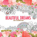 Beautiful dreams adult colouring book. 