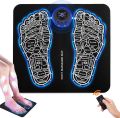 Electric EMS Foot Massager Pad Foldable Foot Massage Mat Feet Muscle Stimulator Improve Blood Circulation Relieve Pain Health. 