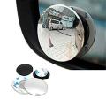 2pcs Car 360 Degree Wide Angle Round Convex Mirror Small Round Side  Parking Mirror. 