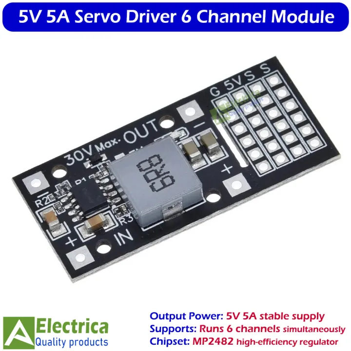 5V%205A%20Servo%20Driver%20Step%20Down%20Module%20MP2482%206%20Channel%20Servo%20Power%20Control%20Board%20Compatible%20with%20Arduino%20&%20Raspberry%20Pi%20by%20Electrica%20-%20Image%203