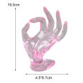 Carat Jewelry Display Rack Hand Shape Delicate Multi-function Ring Holder. 
