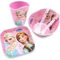 Cartoon Character Dinner Plates for Kids- Melamine Set. 