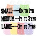 Imported Baby Washable Organic Baby Washable Flexible Free Sizing Training Diapers Adjustable Pamper Reusable Branded Diaper. 
