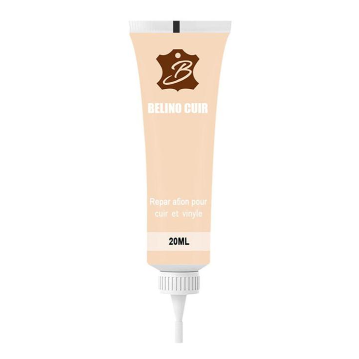 PECHAM 20ml Leather Repair Gel Color Repair Home Car Seat Complementary Repair Refurbishing Cream Leather Cleaner
